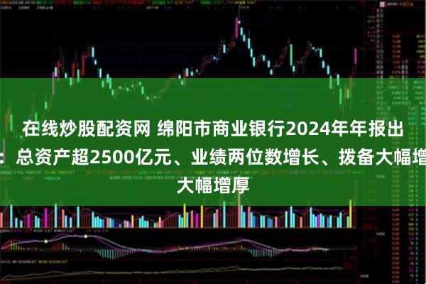 在线炒股配资网 绵阳市商业银行2024年年报出炉：总资产超2500亿元、业绩两位数增长、拨备大幅增厚